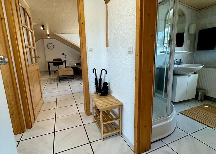 Familie Oder Beruflich - Dachterasse - Gemuetlich - Kueche - Naehe Flughafen Apartmán Bueren (Westphalia)