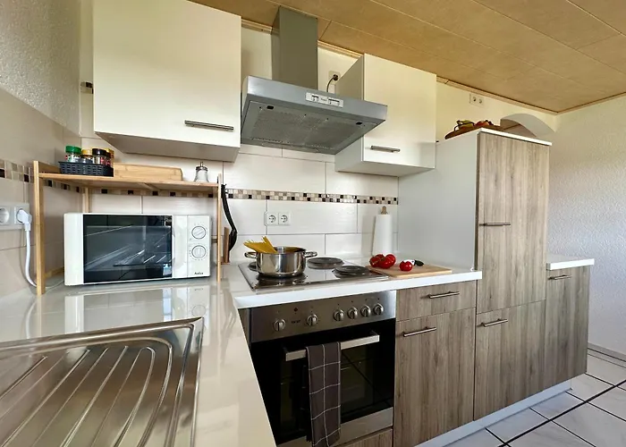 Apartmán Familie Oder Beruflich - Dachterasse - Gemuetlich - Kueche - Naehe Flughafen