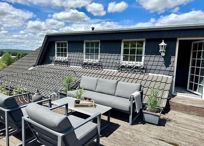 Familie Oder Beruflich - Dachterasse - Gemuetlich - Kueche - Naehe Flughafen Apartment Bueren (Westphalia)